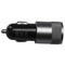 2.1 Ah Dual USB Blu-ray car charger Aluminum Alloy Car Charger 2.5 * 2.5 *  S2B1