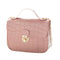 Retro Women Crossbody Handbag Stone Pattern PU Chain Shoulder Bags (Pink)