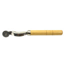 Great 2mm Handmade Wheel Punch Tool Craft Leather Fabric Needle Sewing ã€