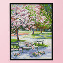 Landscape Cross Stitch Embroidery Kits DIY 11CT Stamped Needlework (F713)