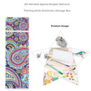 DIY Mandala Special Shaped Diamond Painting 2 Grids Pencil Storage Box Gift