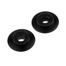 2 Count 18mm Dia. Tubing Cutter Replacement Wheel Pipe Cutter Wheels Black