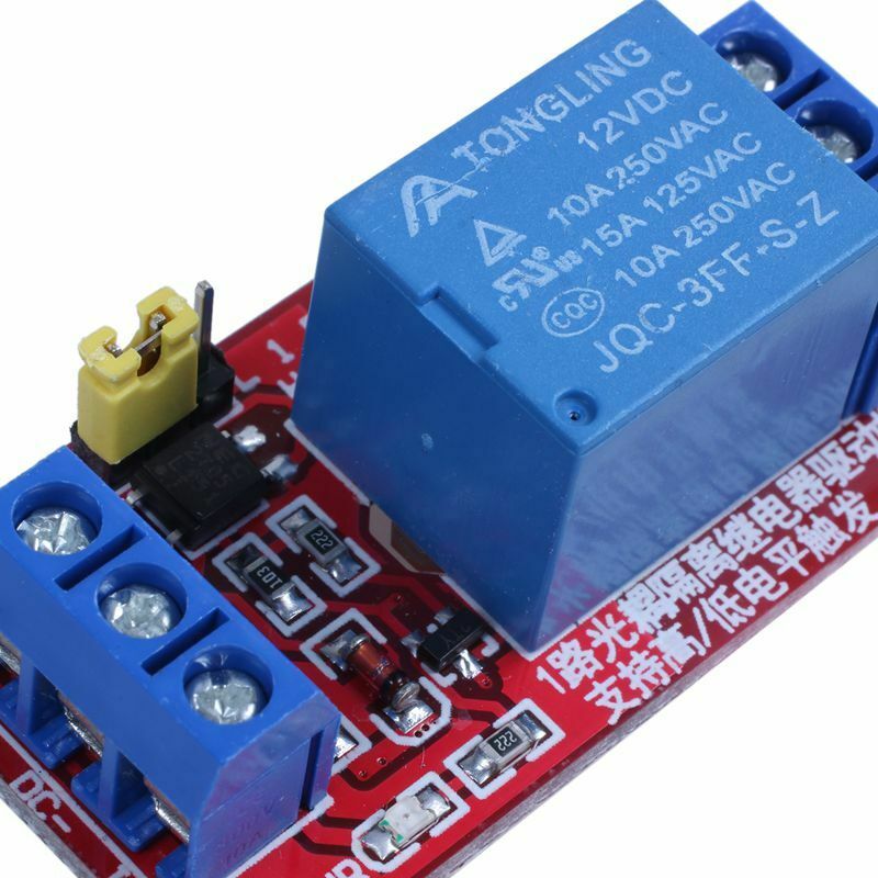 1-Channel 12V H / L Level Trigger Optocoupler Relay Relay Module for Arduin