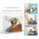 Shiny Swan 5D Diamond Painting DIY Chain Bag PU Leather Purse For Women Handbag
