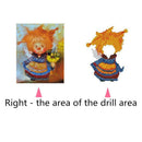5D DIY Diamond Painting Fantasy Girl Cross Stitch Embroidery Rhinestones