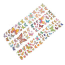 6 Sheets Lovely Butterfly Scrapbooking Bubble Puffy Stickers Reward Kids Toys TO