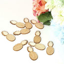 Decor Props 10PCS Handmade Scene Ornament DIY Decor Home Wooden Pineapple