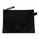 5X( Black Nylon Sexangle Printed A5 Paper Document Files Organizer Bag O6O5)