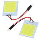 48 SMD COB LED T10 BA9S 4W 12V White Light Car Interior Panel Lights Dome lj