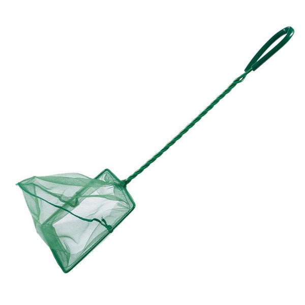Nylon Aquarium Fish Shrimp Net Meshy, 6-inch, Green