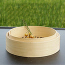 2X Natural Bamboo Steamer Lid Classic Rice Buns   Steamer Lid 7.1inch