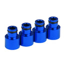 8 Pieces Aluminum Fuel Injector Adapters For  Acura RDX