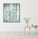 5D DIY Diamond Painting Mosaic Cross Stitch Home Decor (LG030 Family Bless) A