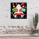 Diamond Painting Snowman Santa Full Round Wall Picture DIY Set (yc4189)