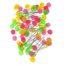 160pcs Decorative Tulip Bird Head Dressmaker Straight Pins for Sewing Craft