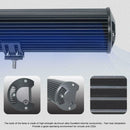 72W LED Work Light Bar Offroad Driving Fog Lamp for Car Truck SUV Tractor