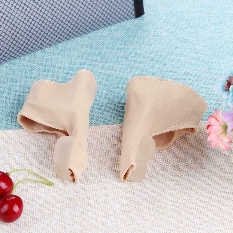 1pair Toe Separator Thumb Valgus Protector Pain Relief Foot Care Tool(S) A