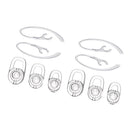 10Pc Anti-Slip Earbuds Covers Clear Ear Hook Tip for  M90 M180 M1100