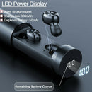 B9 TWS Bluetooth 5.0 Touch Earphones Digital Display Earbuds w/Charge Box