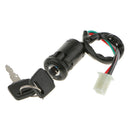 Motorcycle Ignition Starter Switch Barrel for 110cc 125cc ATV Moped Kart Bikes