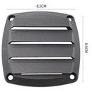 4Pcs Multi Purpose Louvered Vents Marine 3-1/4'' Tube Boat Air Vent Cover