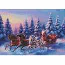 Christmas 5D diamond painting full diamond DIY embroidery rhinestone stickerJ5U5