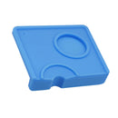 Espresso Tamping Mat Tamper Holder Dropped Edge Corner Non-Slip Tools Blue