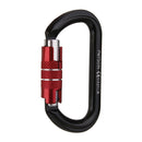 Mountaineering Tree Climbing Rigging Aluminum Carabiner Buckle Hook 24KN New