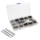 1 Boxed Metal Snap Fasteners Poppers Sewing Press Buttons and Punch Set Tool