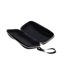 Hard Portable Rectangle Grid Zipper Glasses Case Eyewear Box for Sunglasses  JR