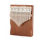 21 Key Kalimba Musical Instrument Mahogany Wood Thumb Finger Piano (Coffee) A