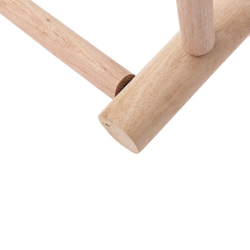 Bird Perch Parrot Birdcage Stand Natural Toys Wooden Branches Climbing StaiS Hn