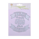 5pcs Believe World Cutting Die Stencil Scrapbook Embossing Album Paper Card