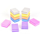 20pcs Square Nail Sanding Sponge Buffers File Grinding Polishing Manicure To- OZ