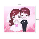 Kids Child DIY Button Painting Stickers Pictures Handmade Drawing Board Kit