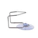 1pc Stainless Steel Suction Cup Drain Rack Cloth Shelf Dish Sponge Holder Ra^SE