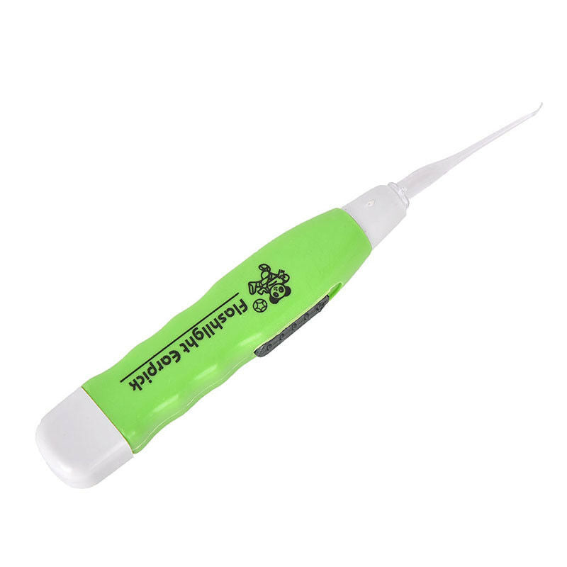LED Light Ear Wax Remover Earpick With 3 Tips Irrigator Syringe Clean Care TooSP