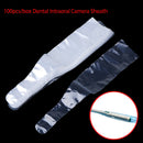 100Pcs/Box Disposable Dental Intraoral Camera Protective Sheath Covers Sleev_ Fh