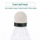 12Pcs White Goose Feather Badminton Sport Durable Training Ball NylonÃ‚Â Badminton