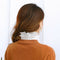 Lady False Collar Cuff Set Stand Ruffles Half Shirt Detachable False Faux Collar