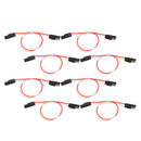 8PC Quick Connect 10 Gauge 13" 2 Pin SAE Wire Plug Connector Waterproof