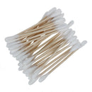 5 Packs Disposable Double Head Wooden Stick Cotton Swabs Buds