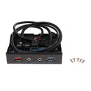 Motherboard 20-Pin to 1 Port USB 3.0 Audio Front Panel Expansion Cable