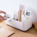 4X(Plastic Makeup Organizer Bathroom Storage Box Jewelry Storage Box OfficeT7E8)