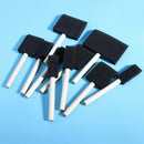 Foam Brush Painting Sponge Tool with Hardwood Handles Pack of 10
