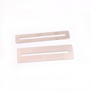 9pcs Stainless Steel Understring Radius Gauge+String Action Gauge+2pcs