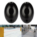 1 Pair Automated Door Infrared Sensor Waterproof with Screws Rubber Rings