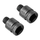 Pack of 2, 1/2inch Diameter Drill Chuck Adaptor Converter No Screw, Industrial