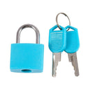 23mm Brass Padlock Travel Luggage Padlocks Lockï¼ˆColour: blueï¼‰
