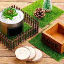 16 Pack Artificial Garden Grass,Fairy Artificial Grass Life-Like Artificial